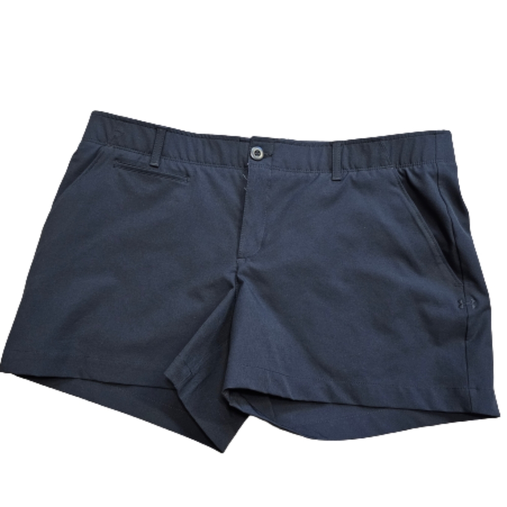 Under Armour Heat Gear Navy Blue Shorts. NWT